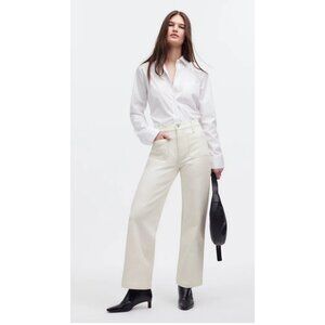 Madewell Perfect Vintage Wide-Leg Full Length Jean Size P29 NR119 -NWT